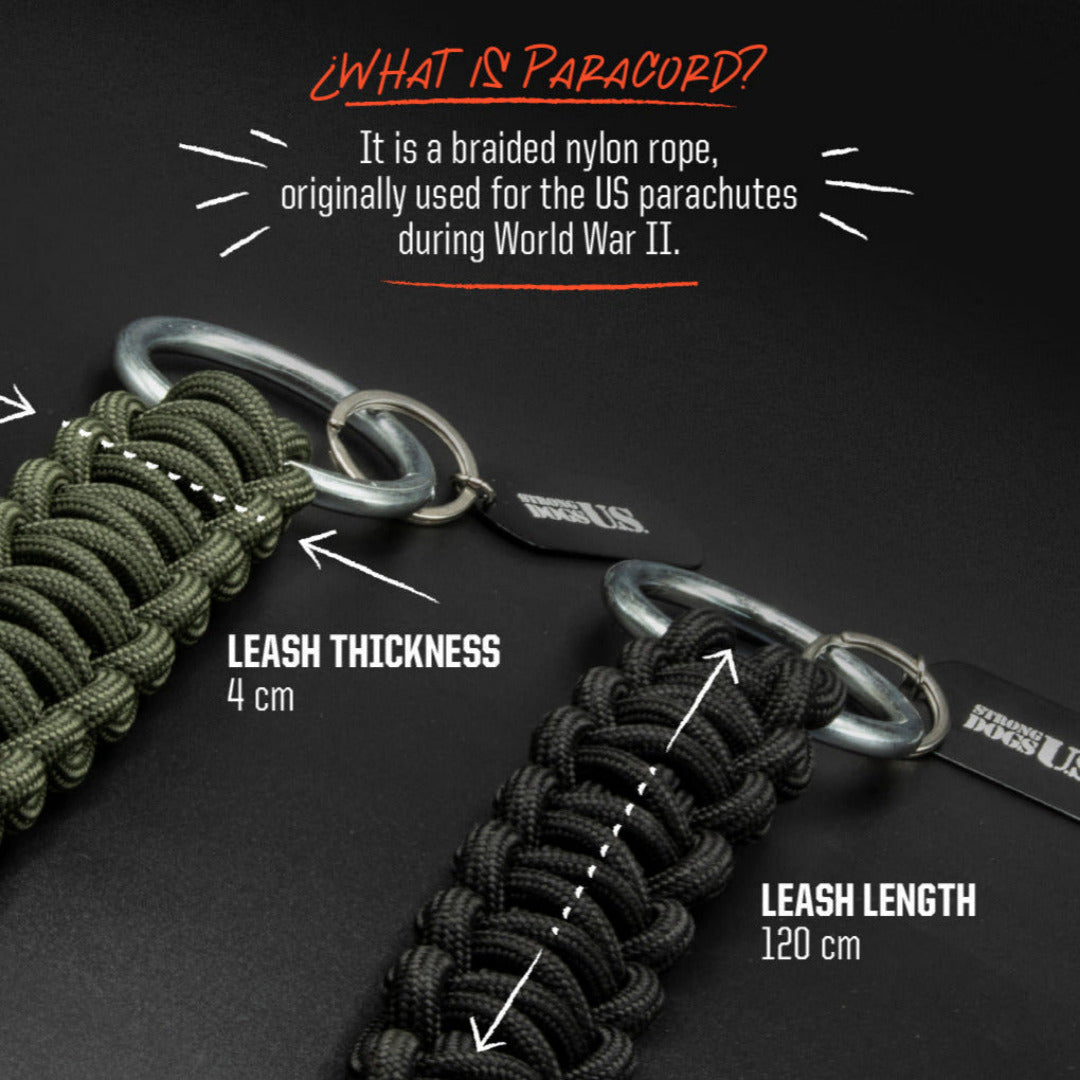 Power Leash Brazil Flat - Grün - StrongDogs U.S.