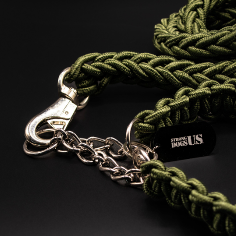 Power Leash Basic Grün