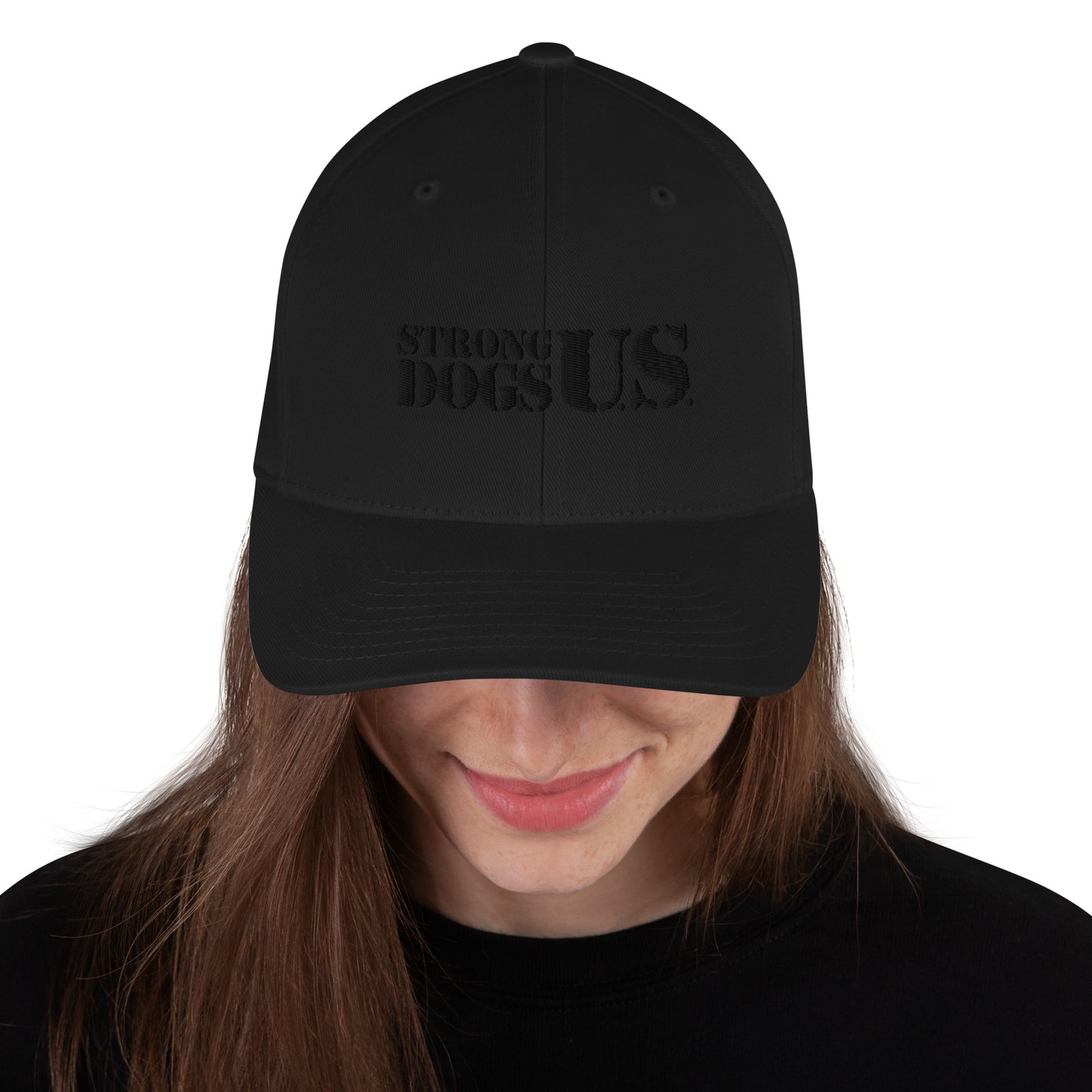 Kappe mit schwarzem Logo - StrongDogs U.S.