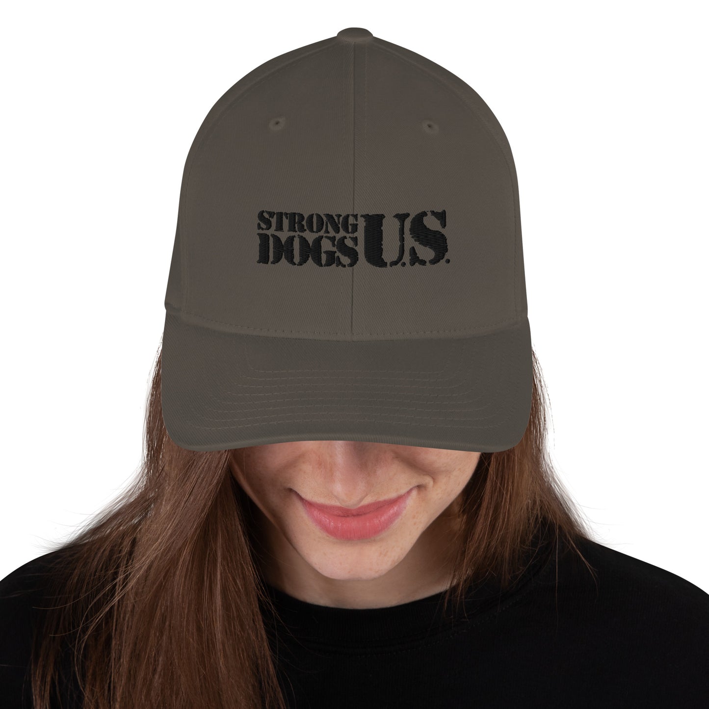 Kappe mit schwarzem Logo - StrongDogs U.S.