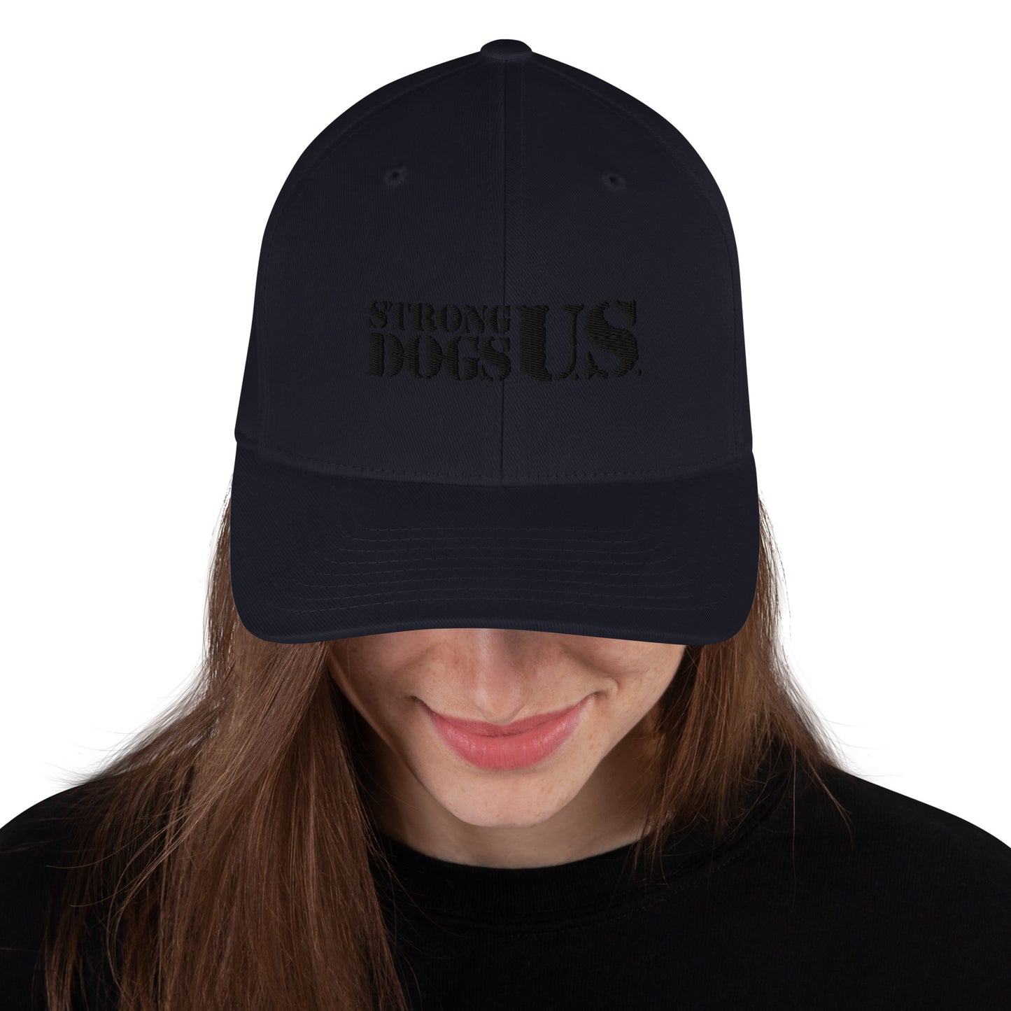 Kappe mit schwarzem Logo - StrongDogs U.S.