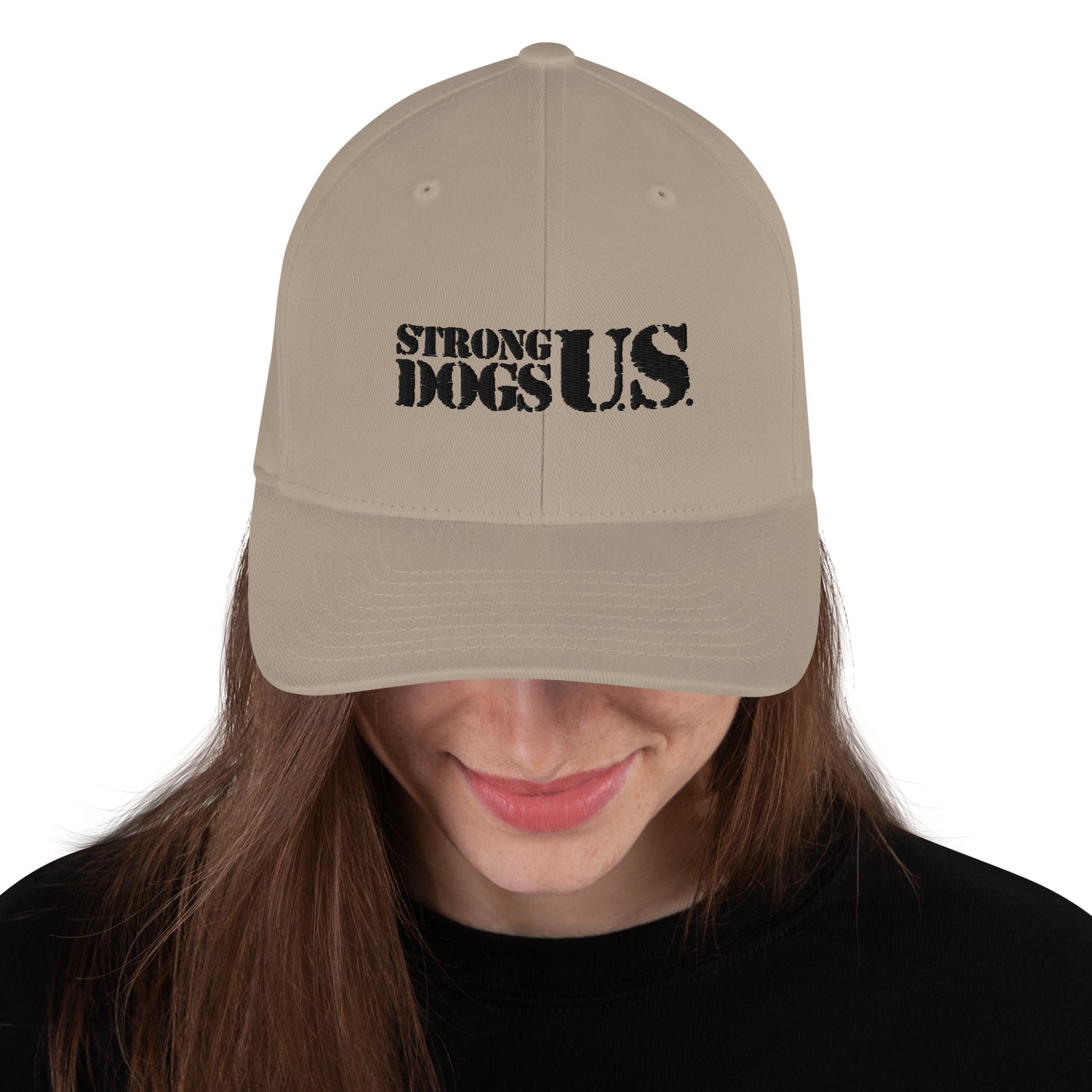 Kappe mit schwarzem Logo - StrongDogs U.S.