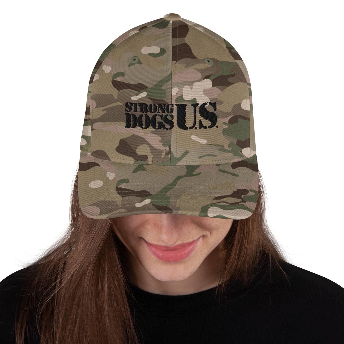 Kappe mit schwarzem Logo - StrongDogs U.S.