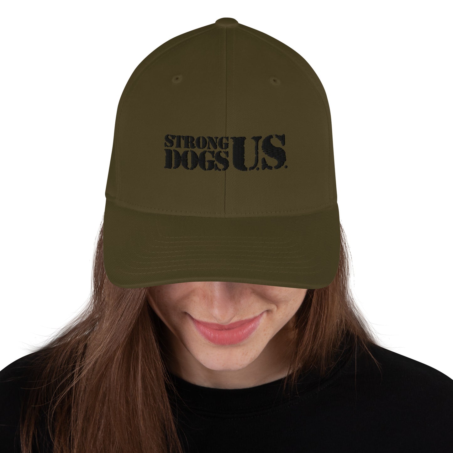 Kappe mit schwarzem Logo - StrongDogs U.S.