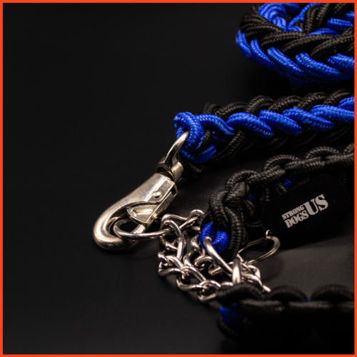 Power Leash Basic Blau-Schwarz