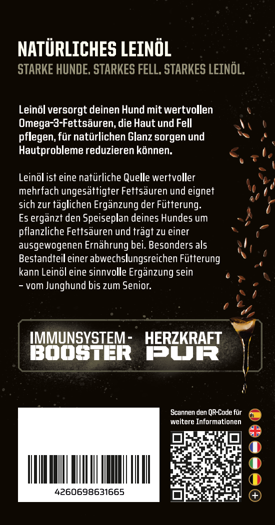 Leinsamenöl - 500ml