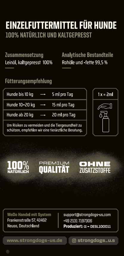 Leinsamenöl - 500ml