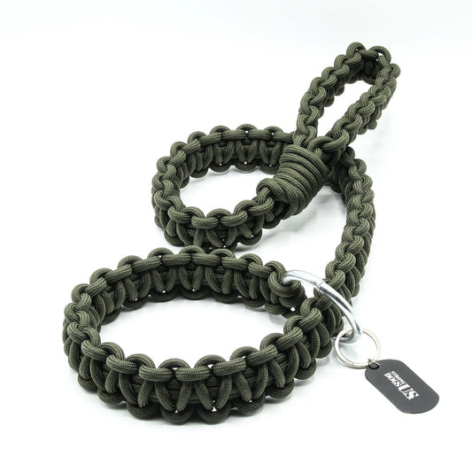 Power Leash Brazil Flat - Grün - StrongDogs U.S.