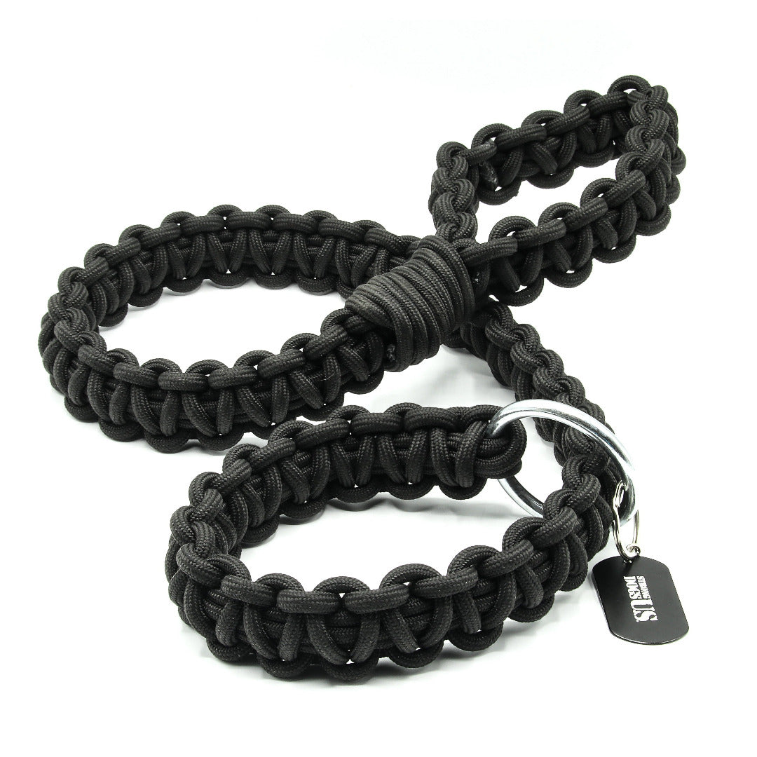 Power Leash Brazil Flat - Schwarz - StrongDogs U.S.