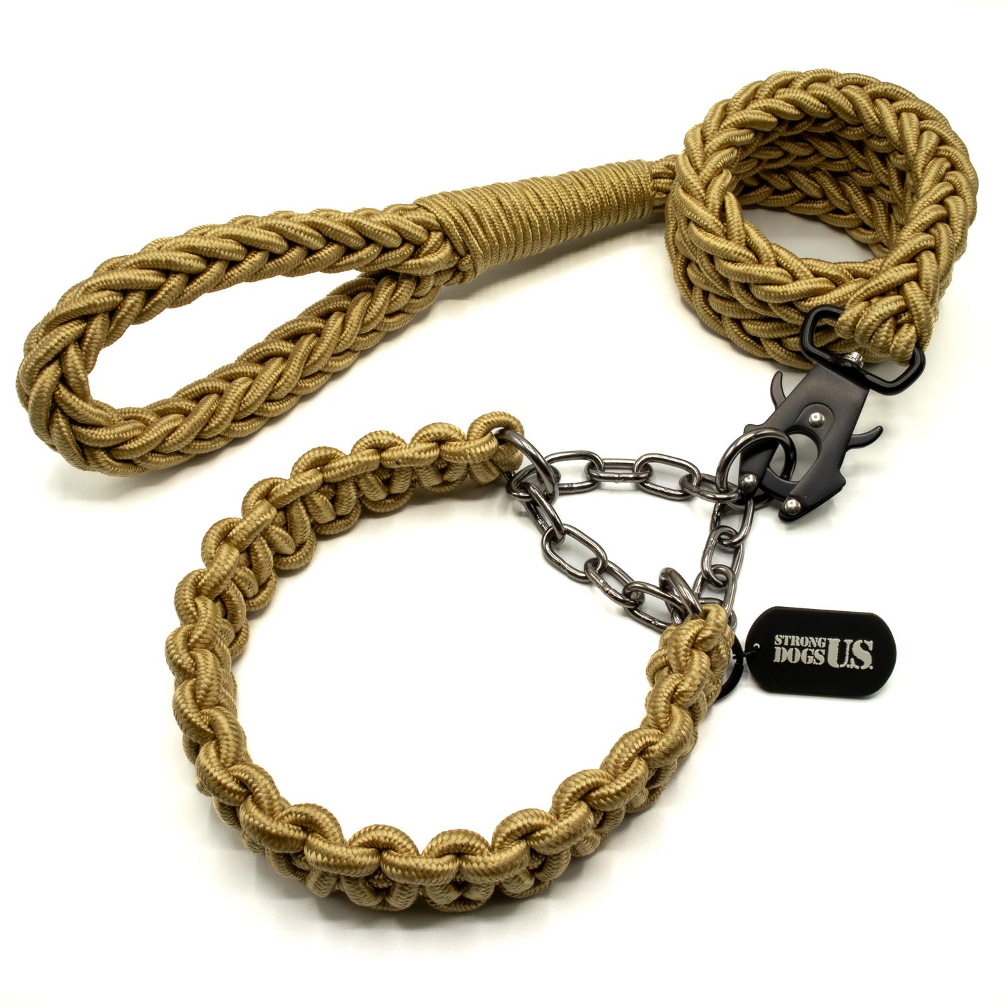 Power Leash Set Gunmetal - Gold