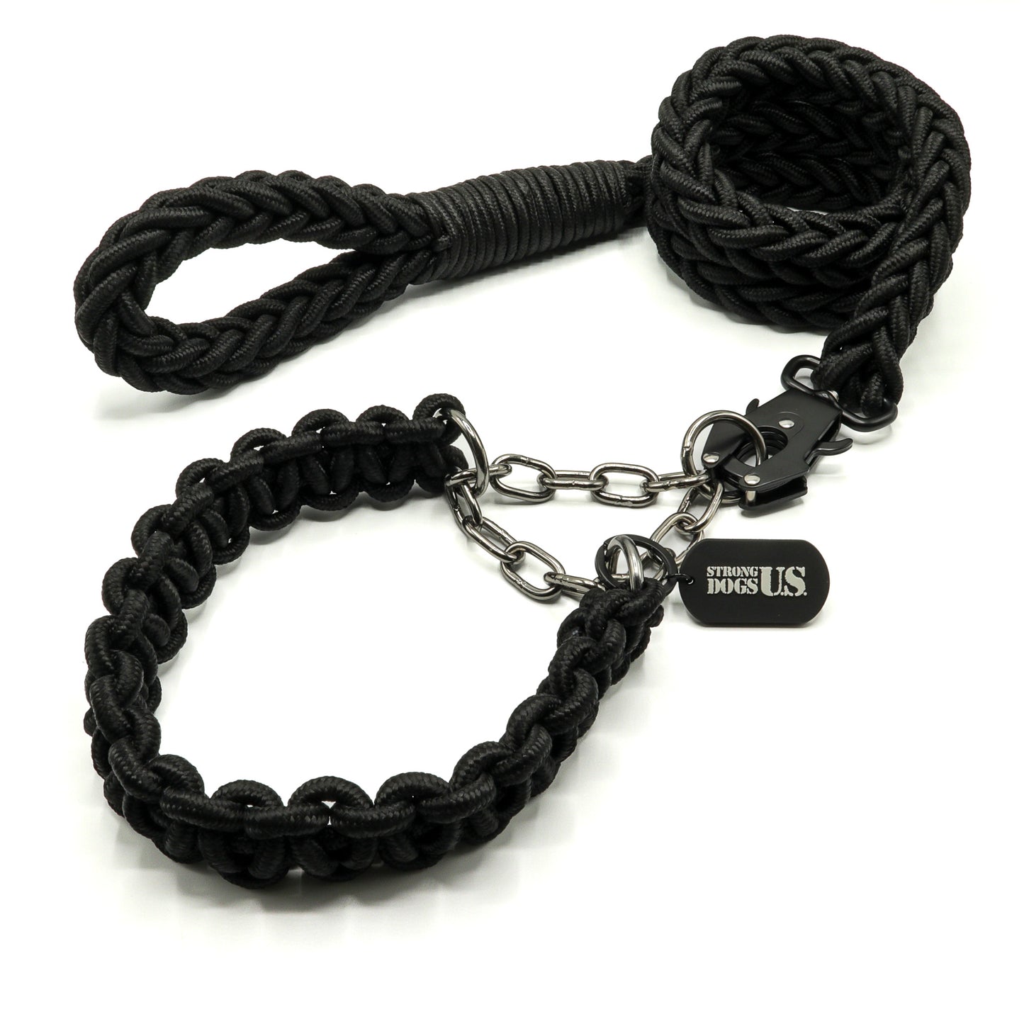 Power Leash Set Gunmetal - Schwarz