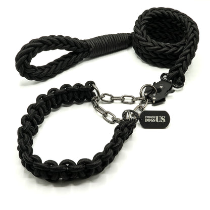 Power Leash Set Gunmetal - Schwarz