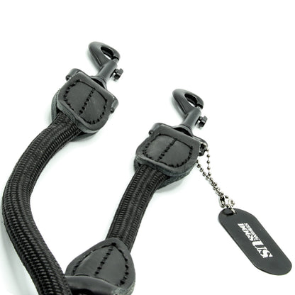 StrongDogs U.S. Führleine Predator in Schwarz – extrem robuste Hundeleine für maximale Kontrolle und Style